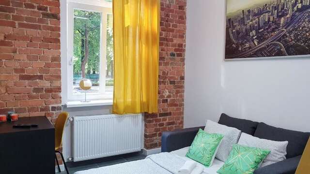 Хостелы Trzypokojowy apartament KATOWICE Damrota 4 Катовице-44